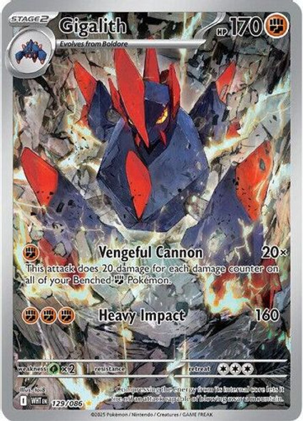[SV10d][WHT-129/086](GR) Gigalith (Holo)