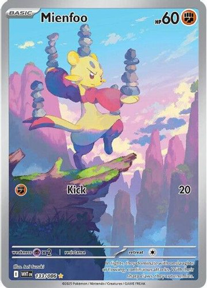 [SV10d][WHT-133/086](GR) Mienfoo (Holo)