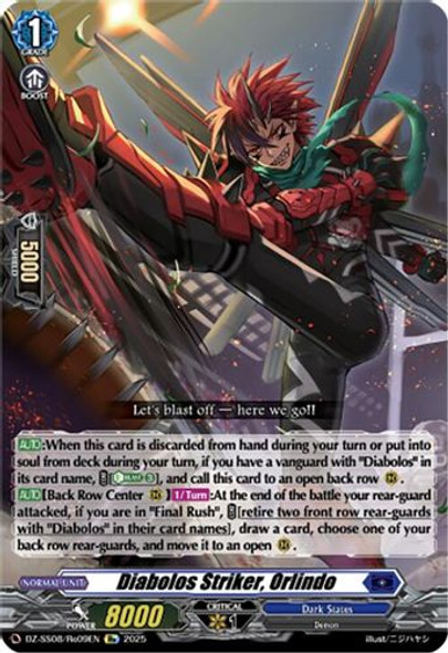 [DZ-SS08/Re09EN](RE) Diabolos Striker, Orlindo (RE)