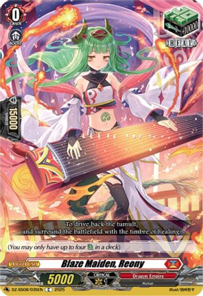 [DZ-SS08/035EN](C) Blaze Maiden, Reony
