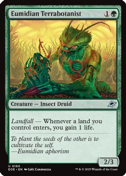 [EOE-0180](U) Eumidian Terrabotanist (Foil)