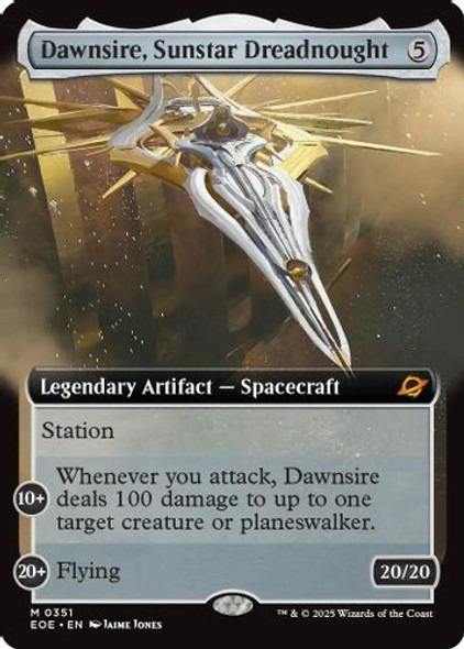 [EOE-0351](M) Dawnsire, Sunstar Dreadnought (Extended Art)