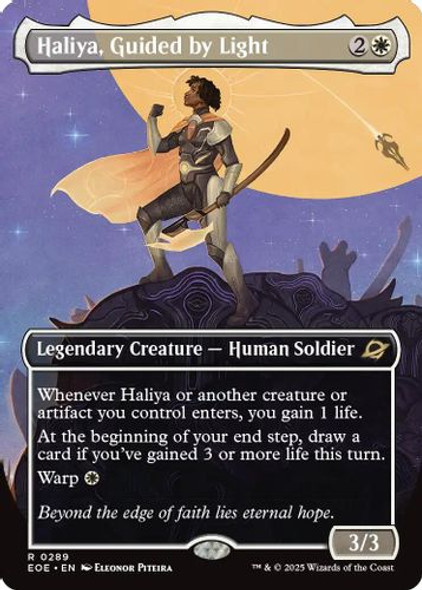 [EOE-0289](R) Haliya, Guided by Light (Borderless) (Foil)