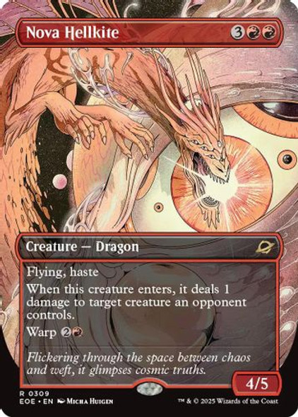 [EOE-0309](R) Nova Hellkite (Borderless) (Foil)