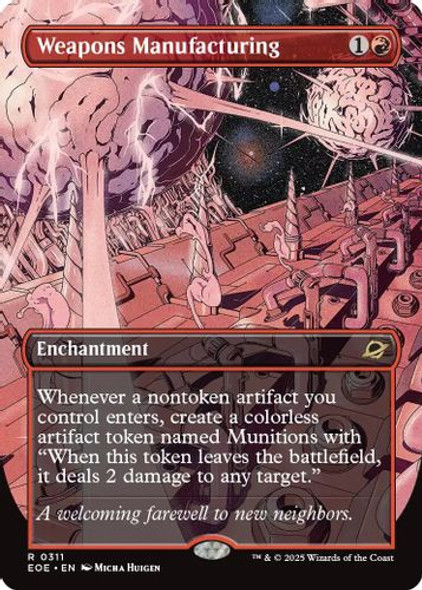 [EOE-0311](R) Weapons Manufacturing (Borderless) (Foil)
