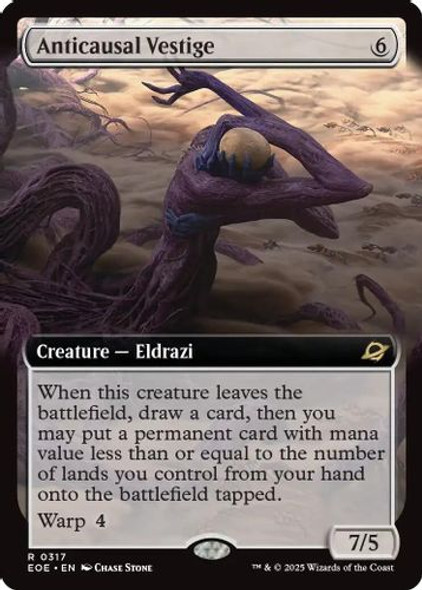 [EOE-0317](R) Anticausal Vestige (Extended Art) (Foil)