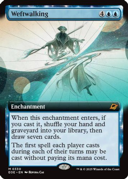 [EOE-0330](M) Weftwalking (Extended Art) (Foil)