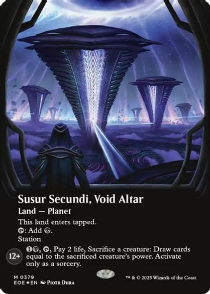[EOE-0379](M) Susur Secundi, Void Altar (Borderless) (Galaxy Foil)