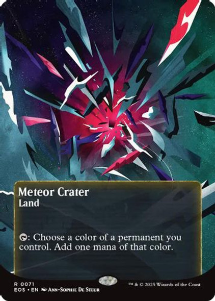 [EOS-0071](R) Meteor Crater (Borderless)