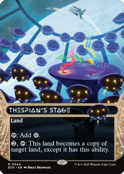 [EOS-0044](R) Thespian's Stage (Borderless) (Foil)