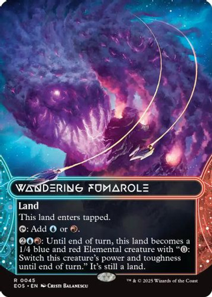 [EOS-0045](R) Wandering Fumarole (Borderless) (Foil)