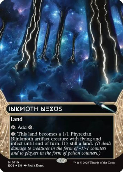 [EOS-0110](M) Inkmoth Nexus (Borderless) (Galaxy Foil)
