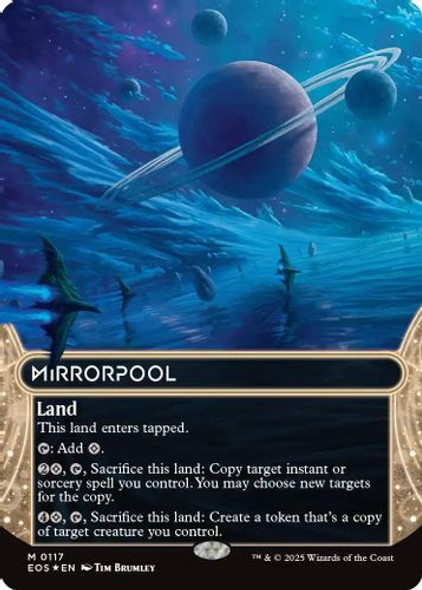 [EOS-0117](M) Mirrorpool (Borderless) (Galaxy Foil)