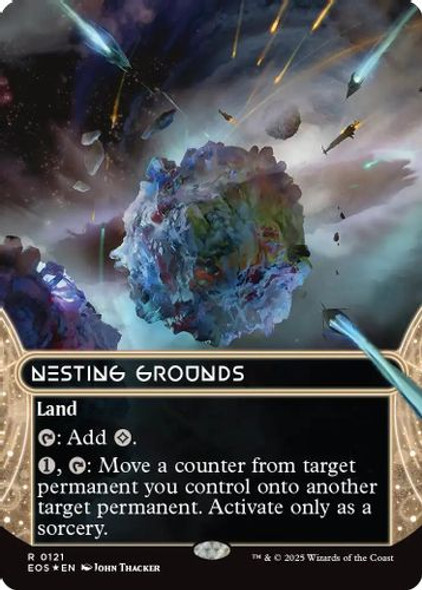[EOS-0121](R) Nesting Grounds (Borderless) (Galaxy Foil)