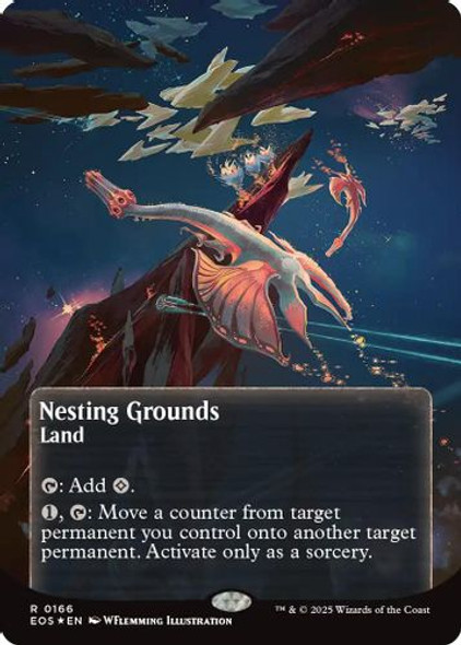 [EOS-0166](R) Nesting Grounds (Borderless) (Galaxy Foil)