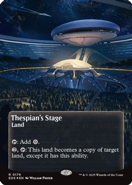 [EOS-0179](R) Thespian's Stage (Borderless) (Galaxy Foil)