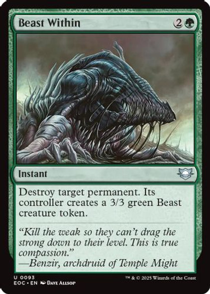 [EOC-0093](U) Beast Within