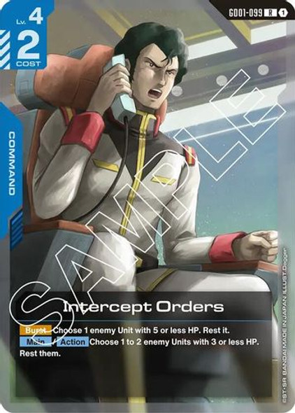 [GD01-099](R) Intercept Orders {Foil}