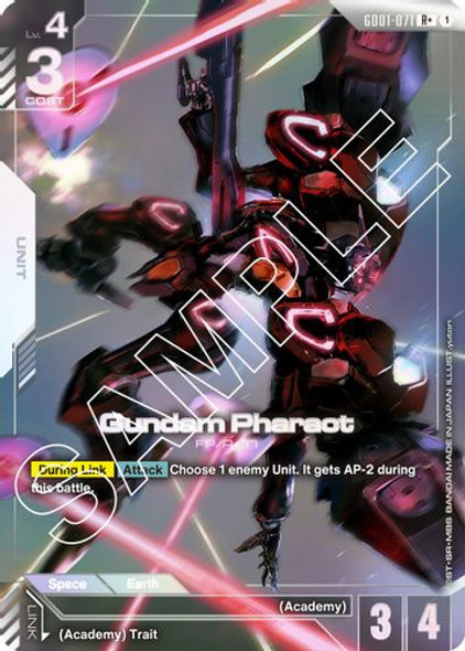 [GD01-071](R+) Gundam Pharact {Alt Art} {Foil}
