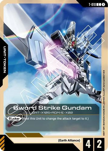 [T-010](C) Sword Strike Gundam