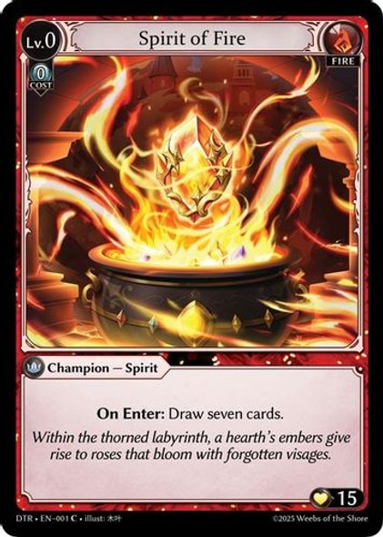 |GA07|<1st>[DTR-EN-001](C) Spirit of Fire