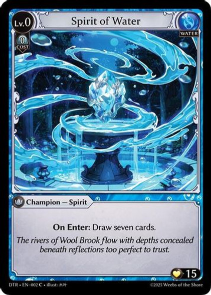 |GA07|<1st>[DTR-EN-002](C) Spirit of Water