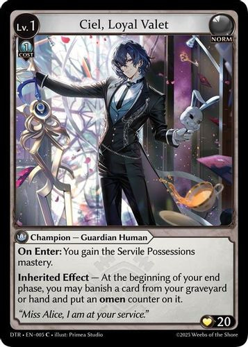 GA07|<1st>[DTR-EN-006](C) Ciel, Omenbringer - Grand J Games