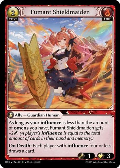 |GA07|<1st>[DTR-EN-121](U) Fumant Shieldmaiden