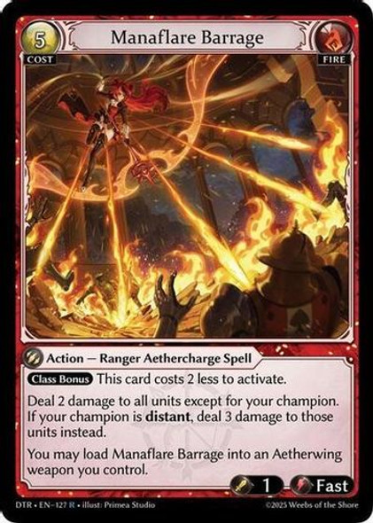 |GA07|<1st>[DTR-EN-127](R) Manaflare Barrage