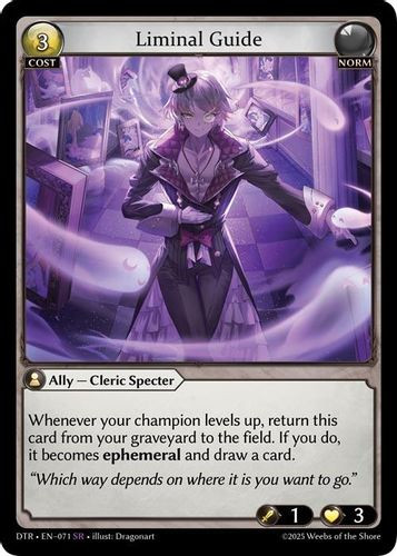 その他 Liminal Guide - Grand Archive Liminal Guide [DTR1E - 071] – Hobby Stop TCG
