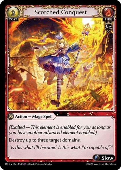 |GA07|<1st>[DTR-EN-134](SR) Scorched Conquest
