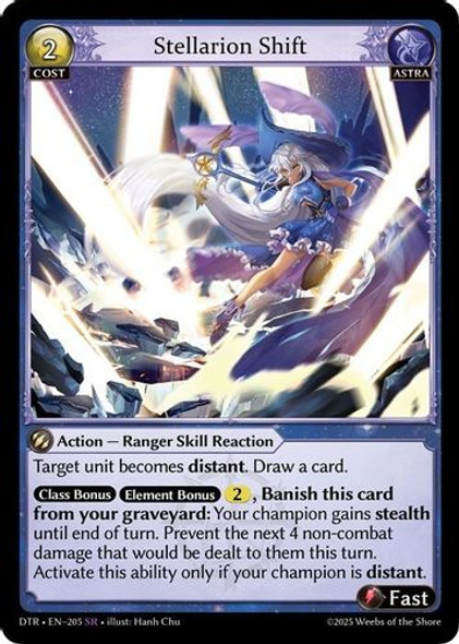 |GA07|<1st>[DTR-EN-205](SR) Stellarion Shift
