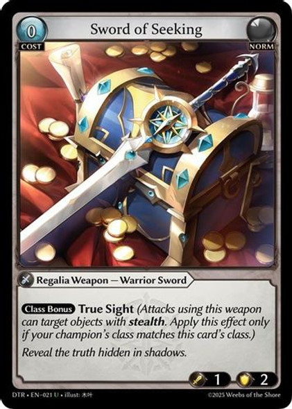 |GA07|<1st>[DTR-EN-021](U) Sword of Seeking {Foil}