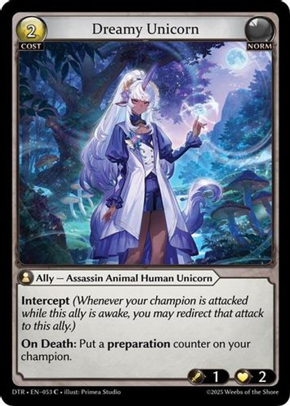 |GA07|<1st>[DTR-EN-053](C) Dreamy Unicorn {Foil}