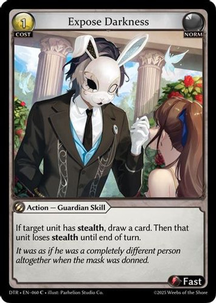 |GA07|<1st>[DTR-EN-060](C) Expose Darkness {Foil}