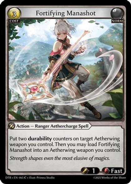 |GA07|<1st>[DTR-EN-065](C) Fortifying Manashot {Foil}