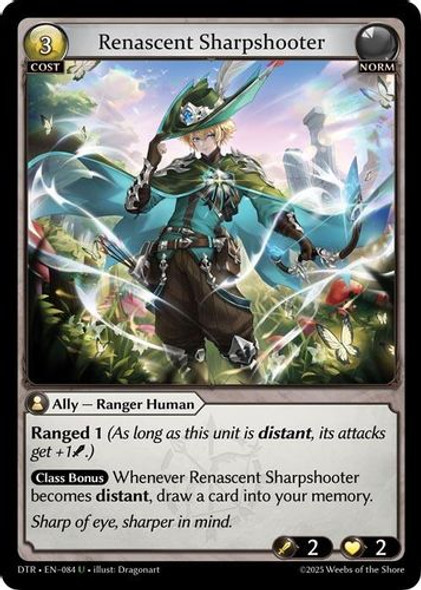 |GA07|<1st>[DTR-EN-084](U) Renascent Sharpshooter {Foil}