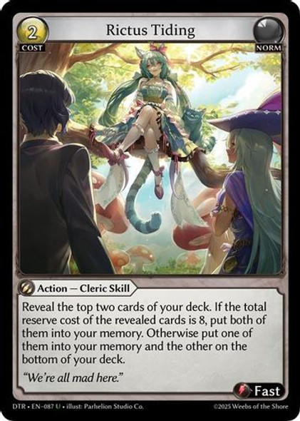 |GA07|<1st>[DTR-EN-087](U) Rictus Tiding {Foil}