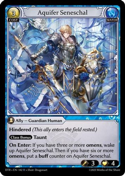 |GA07|<1st>[DTR-EN-142](R) Aquifer Seneschal {Foil}