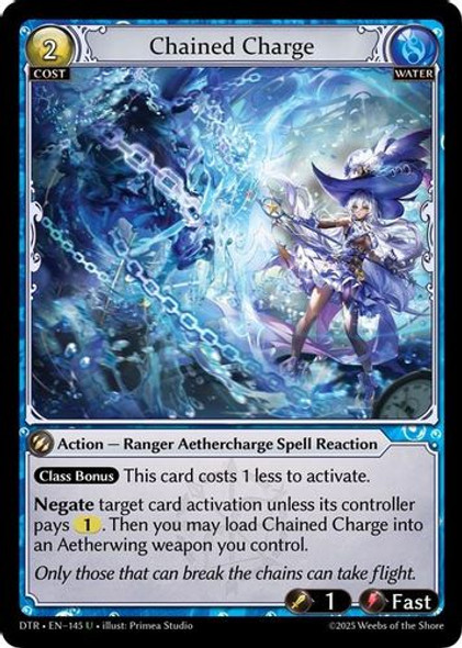 |GA07|<1st>[DTR-EN-145](U) Chained Charge {Foil}