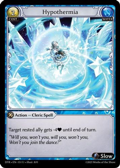 |GA07|<1st>[DTR-EN-151](U) Hypothermia {Foil}