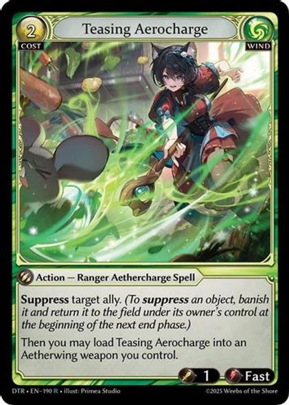 |GA07|<1st>[DTR-EN-190](R) Teasing Aerocharge {Foil}