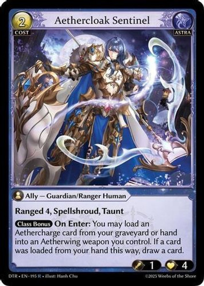 |GA07|<1st>[DTR-EN-195](R) Aethercloak Sentinel {Foil}