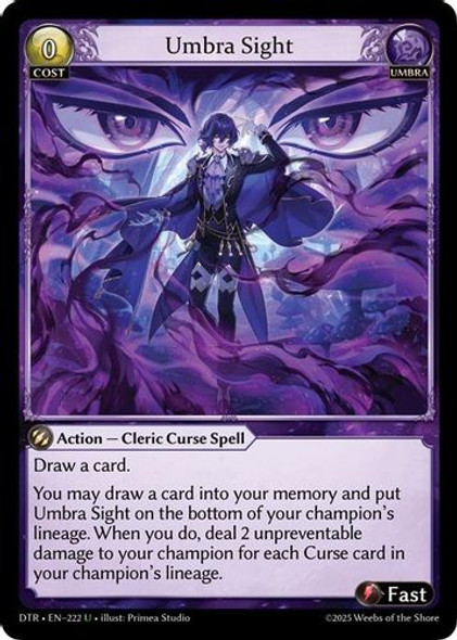 |GA07|<1st>[DTR-EN-222](U) Umbra Sight {Foil}