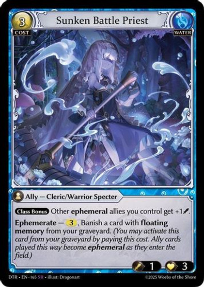 |GA07|<1st>[DTR-EN-165](SR) Sunken Battle Priest {Foil}