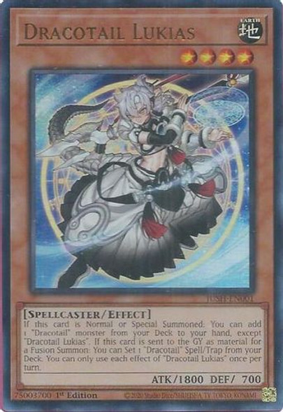 [JUSH-EN001] Dracotail Lukias (Ultra Rare)<1st>