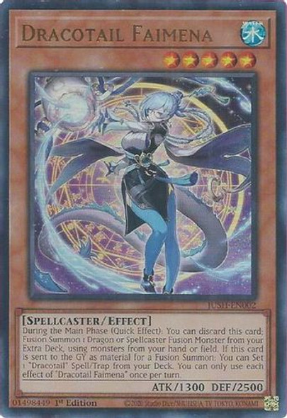 [JUSH-EN002] Dracotail Faimena (Ultra Rare)<1st>