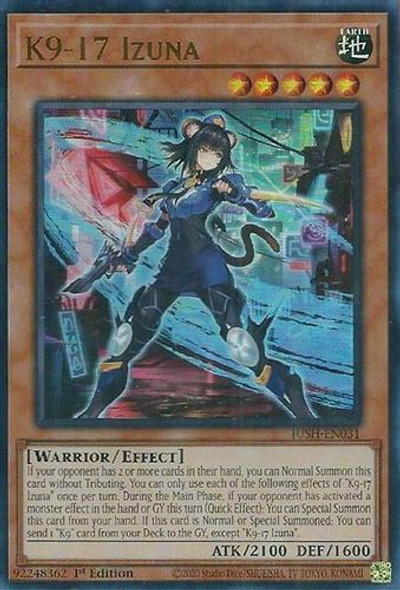 [JUSH-EN031] K9-17 Izuna (Ultra Rare)<1st>