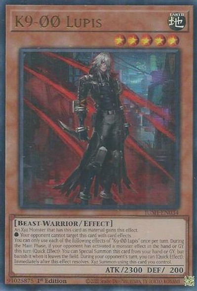 [JUSH-EN034] K9-00 Lupis (Ultra Rare)<1st>
