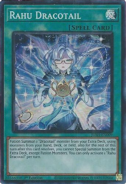 [JUSH-EN009] Rahu Dracotail (Super Rare)<1st>